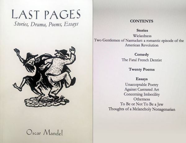 Last Pages: Stories, Dramas, Poems, Essays